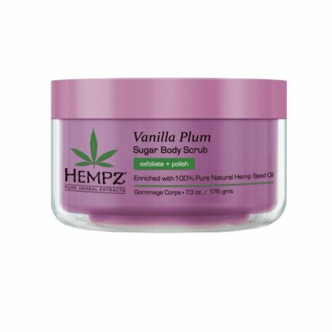 Hempz Vanilla Plum Body Scrub